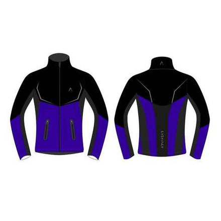 Женская лыжная разминочная куртка ARSWEAR Softshell Active (фиолетовая)