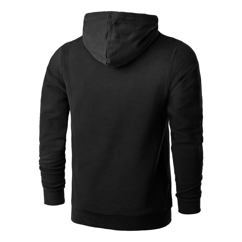 Мужская кофта теннисная Quiet Please Glow In The Dark Logo Hoody Men - Black, White