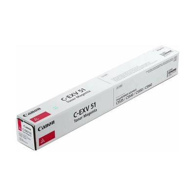Тонер-картридж CANON C-EXV51 M для imageRUNNER ADVANCE C5535/C5540/C5550/C5560 пурпурный (0483C002)