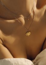 Колье-чокер Love in, позолота