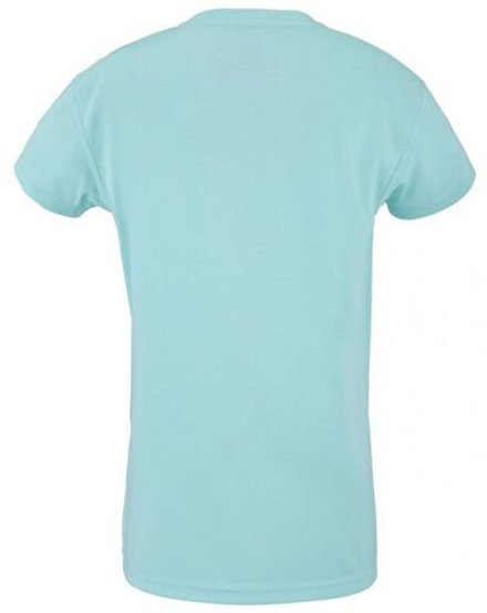 Футболка для мальчика теннисная Babolat Exercise Graphic Tee Boy - небесный