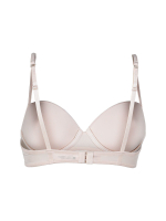 Бюстгальтер-балконет с формованной чашкой из микрофибры (Размер: 3B) (Цвет: кремовый)