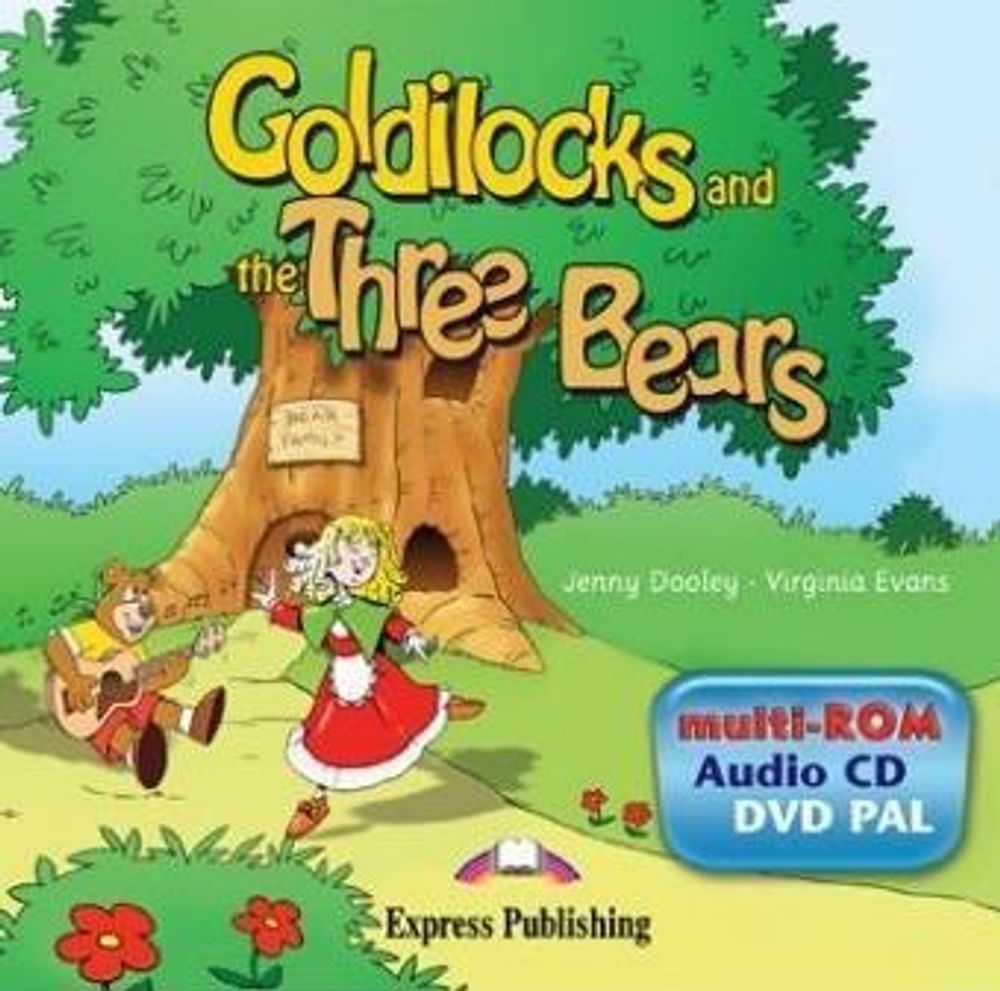 Goldilocks and the Three Bears. Златовласка и три медведя. Аудио CD + DVD видео