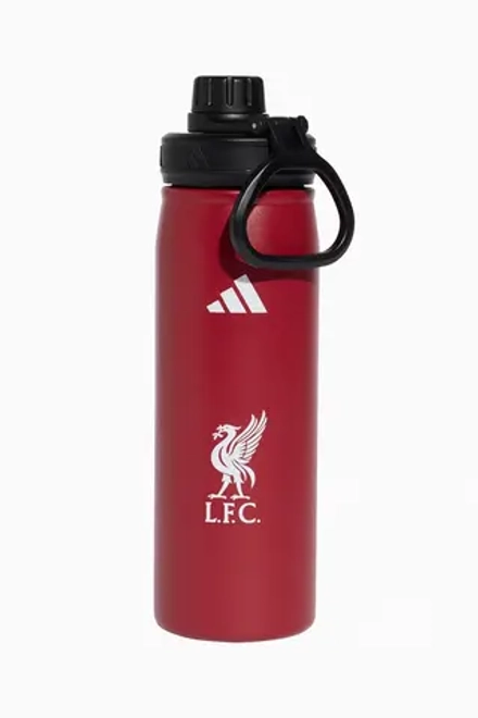 Бутылка для воды adidas Liverpool FC 26/27 Metal - бордовый