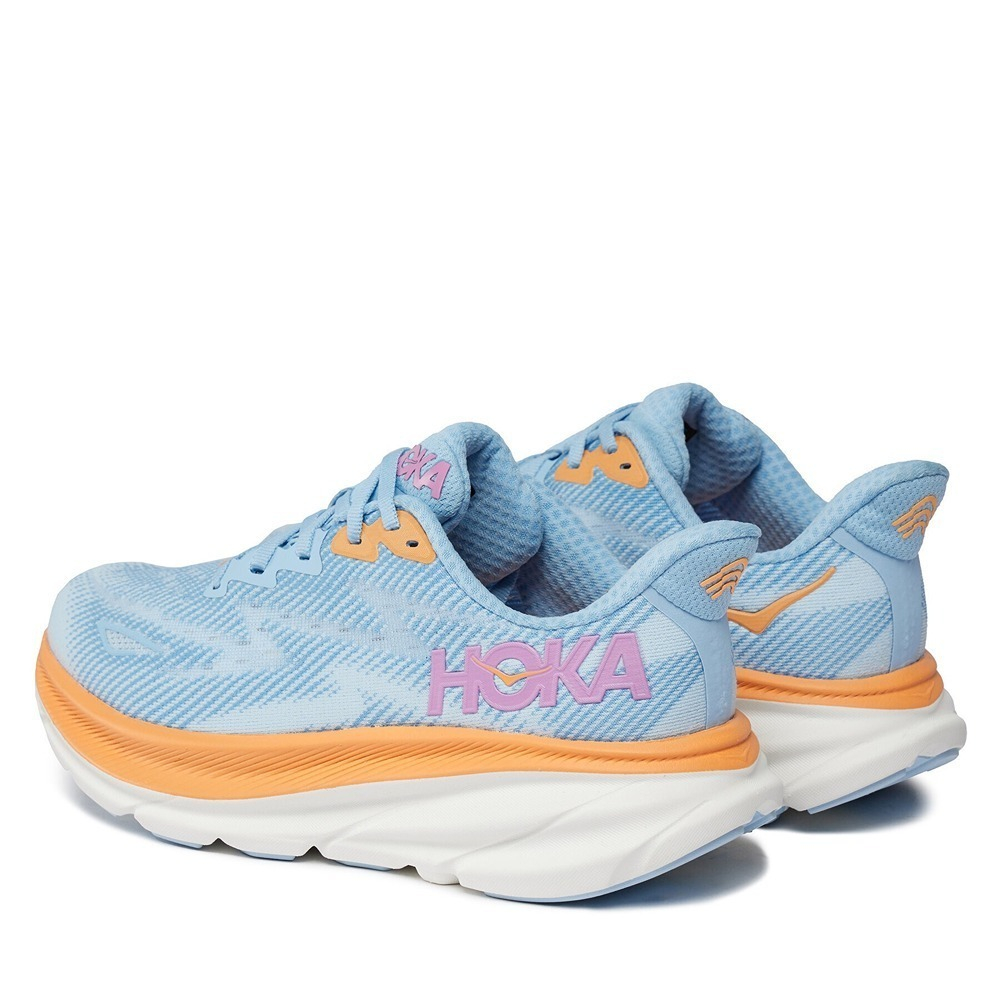 Кроссовки женские HOKA W CLIFTON 9 WIDE Airy Blue / Ice Water