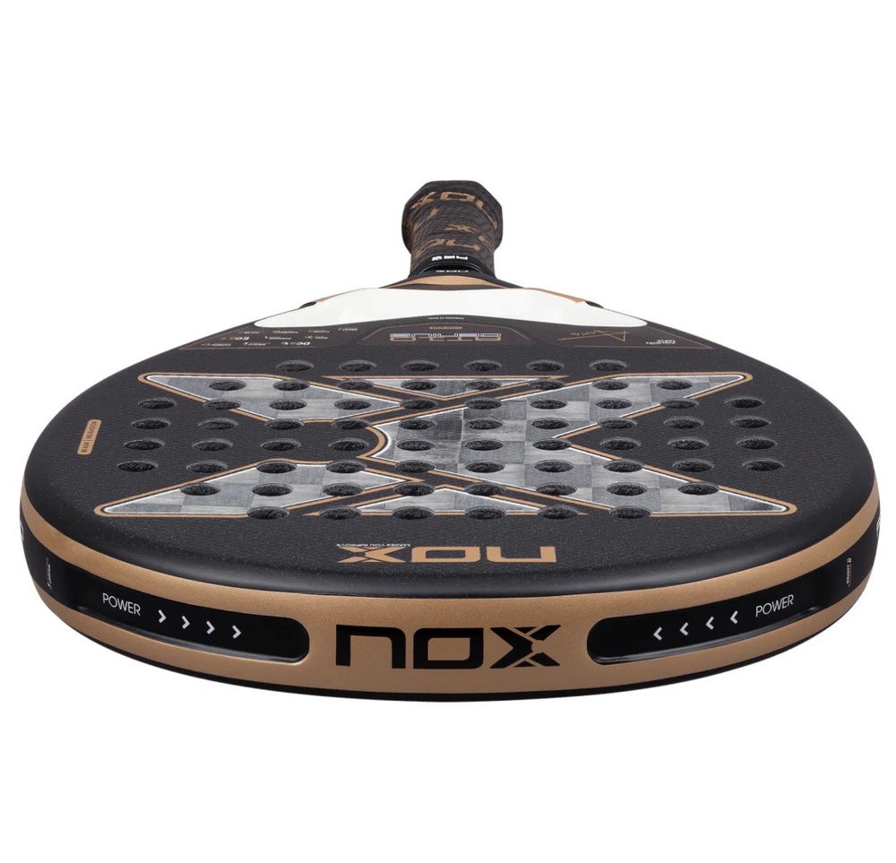 NOX, SS, PALA AT10 GENIUS 18K ALUM BY AGUSTIN TAPIA (2026), Padel Racket