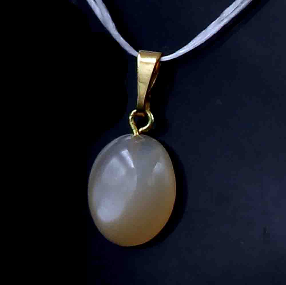Кулон "Мини" олигоклаз(кошачий глаз) асс.