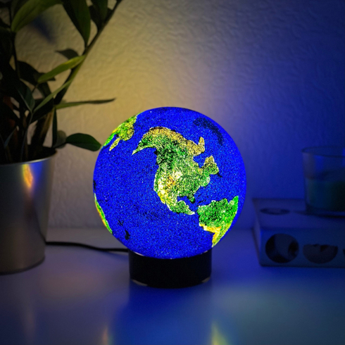 Светильник - Земля (15 см)