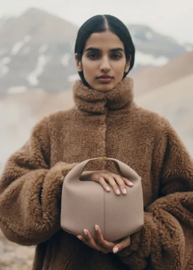 Polene Beri из зернистой кожи