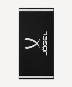 Полотенце спортивное ESSENTIAL Towel L, 70х140, черный/белый