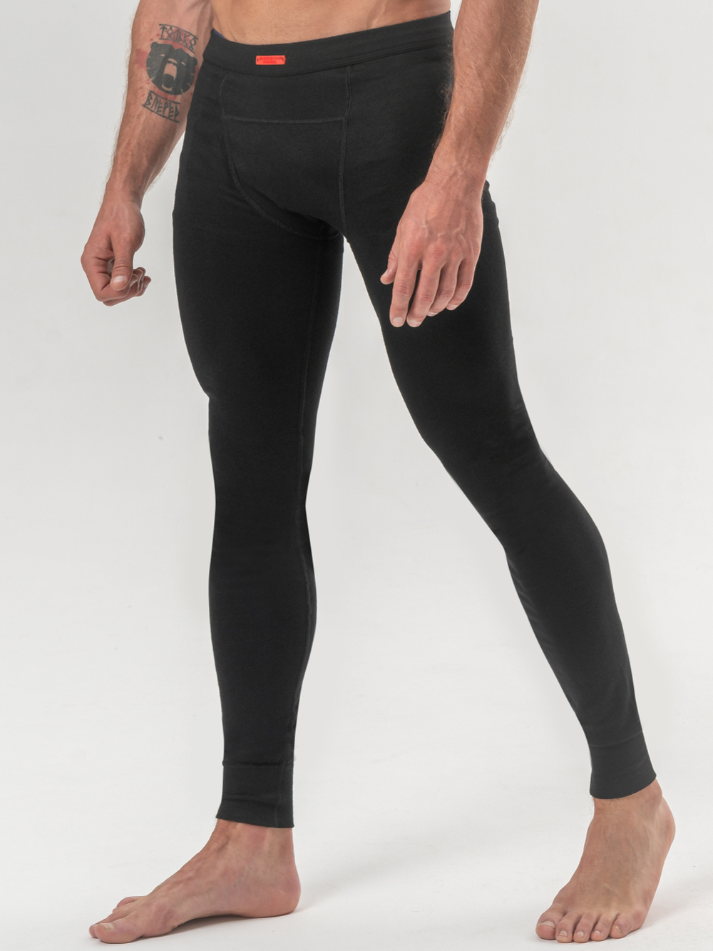 Кальсоны мужские термо черный