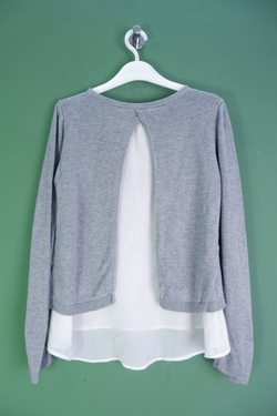 Джемпер с пайетками, визуально на 10 лет