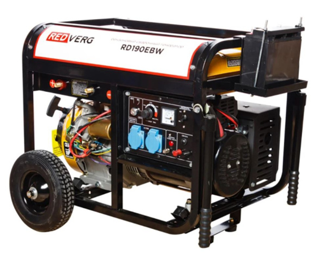 Генератор бензиновый REDVERG RD190EBW