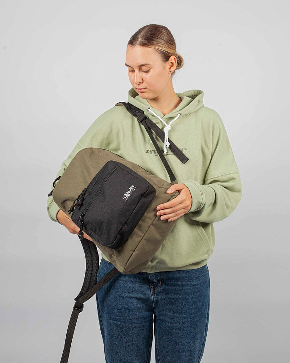Рюкзак Anteater Nanobag Bagmini Khaki Black