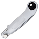 Нож канцелярский 18 мм, 5 лезвий в комплекте, автофиксатор, металлический цвет, STAFF