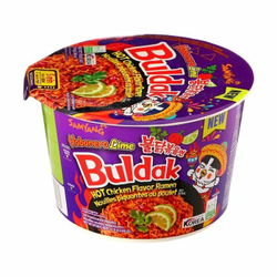 Ассорти острой лапши быстрого приготовления Buldak бульдак, Samyang, рамен классический, со вкусом сыра, карбонара, хабанеро лайм, 4 вкуса по 110 гр