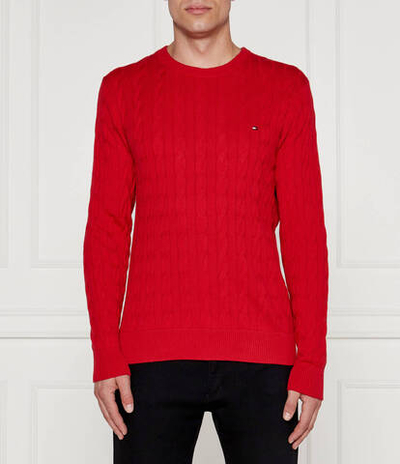 Свитер CLASSIC CABLE Tommy Hilfiger - красный(MW0MW33132)