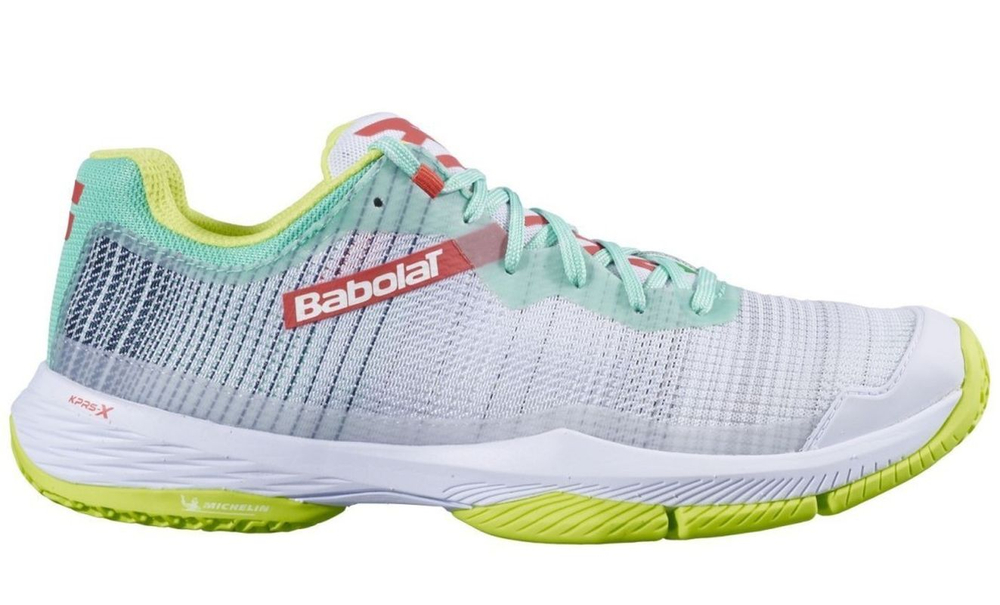 Женские кроссовки для Падел Babolat Jet Ritma - grey/spring bouquet