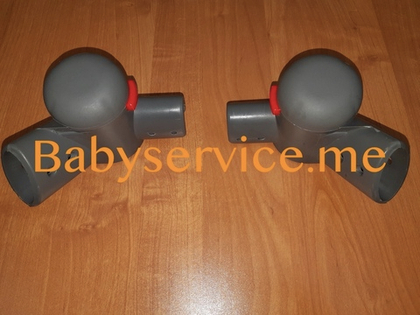 Крепление вилки колеса левое