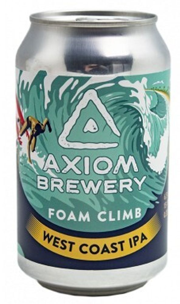 Пиво Аксиом Фоам Клаймб ИПА / Axiom Foam Climb IPA 0.33 - банка