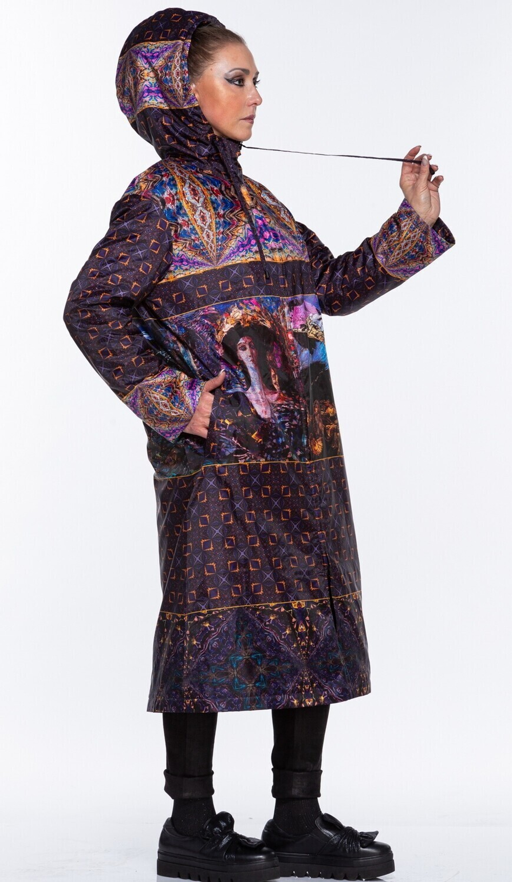 Пальто "Богема", по мотивам живописи Михаила Врубеля