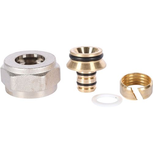 Фитинг компрессионный Rommer 16х2,6х3/4" «евроконус» для труб PEX-AL-PEXc (RFC-1026-162634)