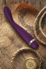 Фиолетовый стимулятор G-точки G-Hunter - 18,5 см. (Цвет: фиолетовый)