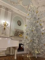 Большая белая елка «Рублевская» (белая пвх) 6 м