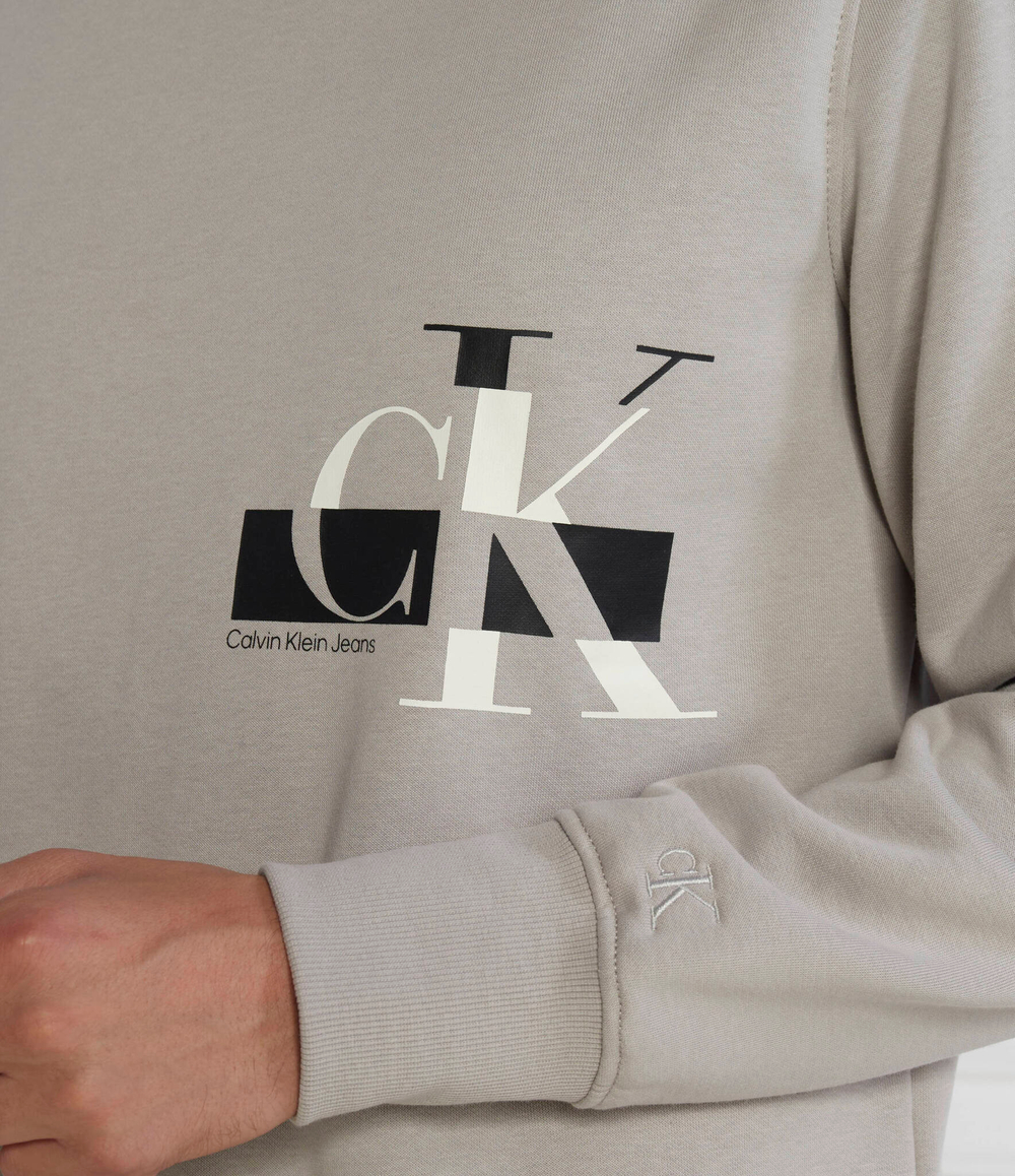 Худи CALVIN KLEIN JEANS - серый(J30J324092)