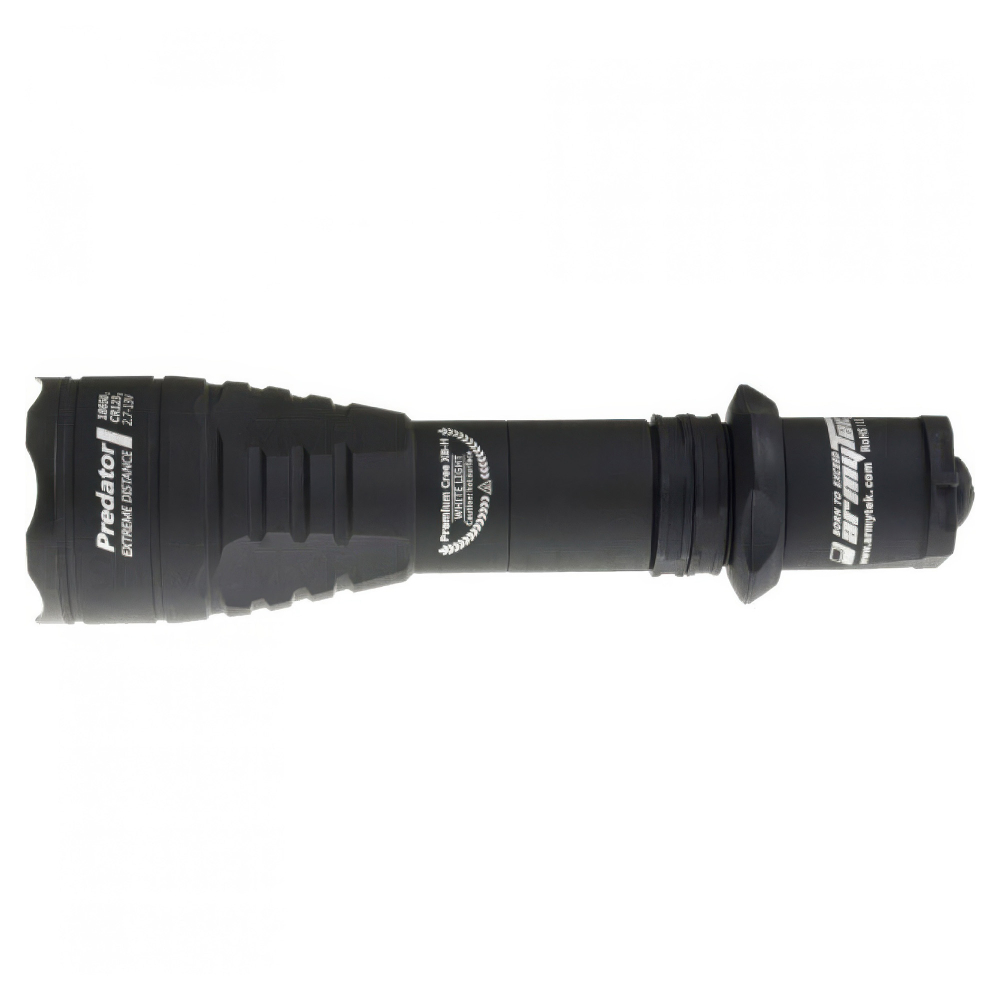 Тактический фонарь Armytek Predator V3 XP-E2 (красный свет) — красный свет, который не пугает добычу и не привлекает внимание.