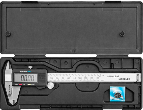 Штангенциркуль цифровой 150 мм Thorvik DVC150