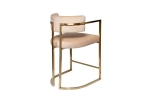 Полубарный стул Garda Decor 76AR-603GOLD-BG