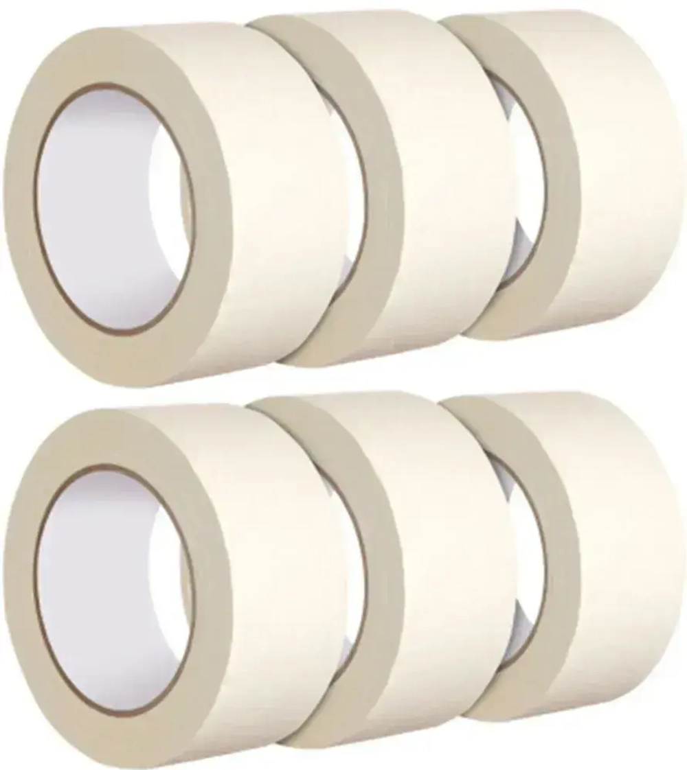 Малярная лента 48 мм 50 м, 6 шт