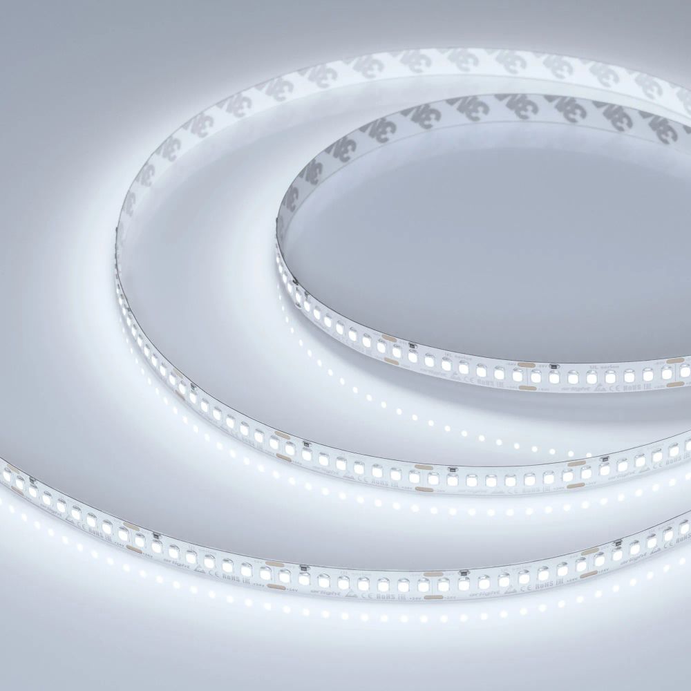 Светодиодная лента UL-A200-10mm 24V White6000 (20 W/m, IP20, 2835, 5m) (Arlight, высок.эфф.150 лм/Вт) 037227