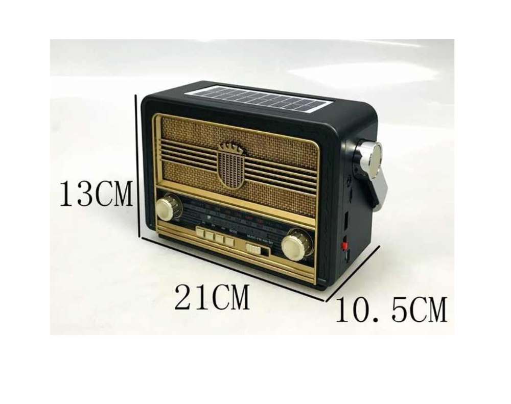 Радиоприемник Meier M-528BT-S USB (солнечная панель)