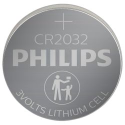 Батарейки Philips CR2032P5/51 литиевые 1х5шт. CR2032-1BL (5/100/1000/78000) | Батарейки Литиевые
