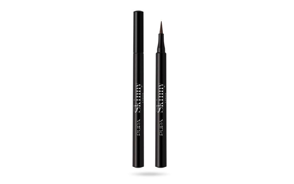 Pupa Подводка-фломастер для глаз Skinny Liner, ультратонкая, тон №002, Коричневый, 1 мл
