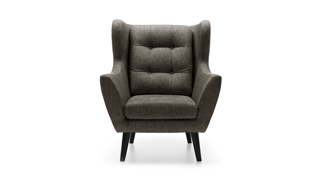 Кресло Ньюкасл Strong 06 89*85*105 см, Коричневый Рогожка Нераскладной Фиеста