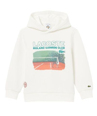 Кофта для девочки теннисная Lacoste Roland-Garros Edition Tennis