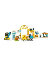 Конструктор DUPLO 10476 Строительная площадка и техника 3в1