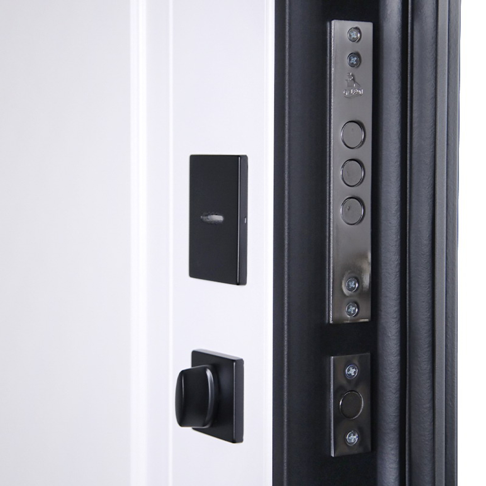 Стальная дверь "Амстердам" (умная дверная ручка). Заказная модель.