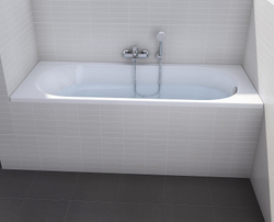 фото в интерьере  Ванна акриловая Roca Genova N 150x75 см ZRU9302894