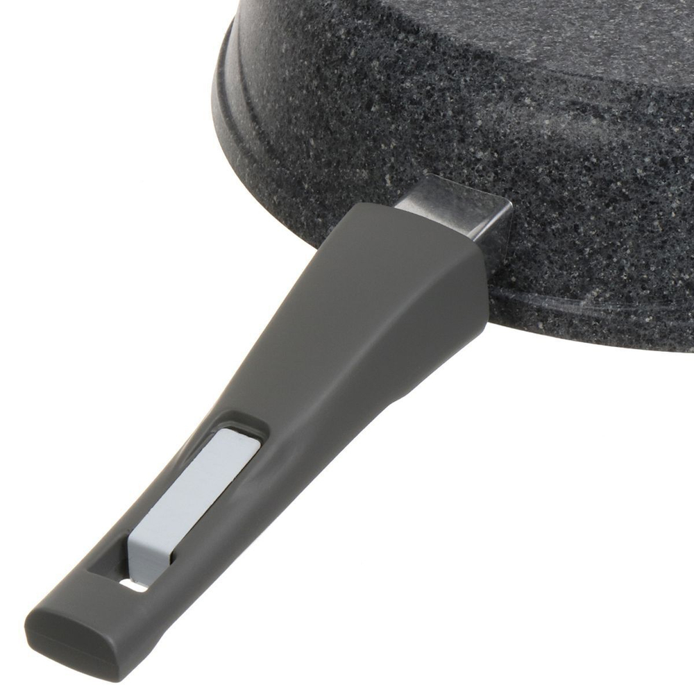 Сковорода алюминий, 26 см, антиприг, Мечта, Премиум, сер, 026901, съем руч