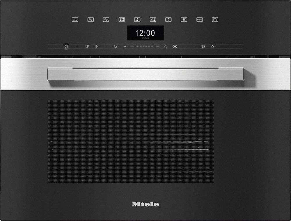 Встраиваемая пароварка с СВЧ Miele DGM 7440 EDST/CLST