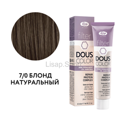 Полуперманентный безаммиачный крем-краситель тон-в-тон "Filter Dous Сolor" (60мл)