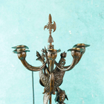 Парные канделябры с фигурами рыцарей