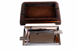 Пепельница для сигар Gentili Croco brown