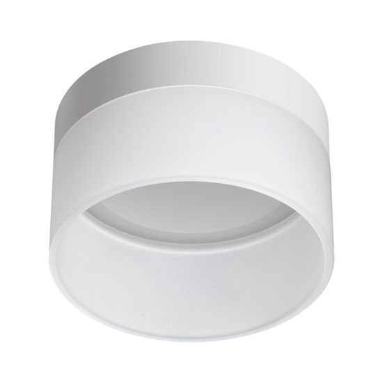 359445 OVER NT24 336 белый Светильник накладной светодиодный IP20 LED 18W 220-240V 4000K 1170Лм AURA