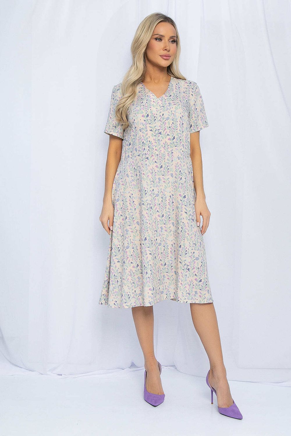 Платье Твое лето (бежевое) П13011-25М LT Collection