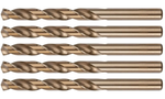 Сверло по металлу Cutop Profi с кобальтом 5%, 9,5 x 125 мм (5 шт)